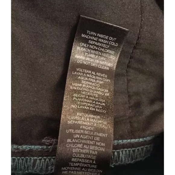 SOLD ELSEWHERE WHBM Coated Skimmer Jeans Green - Picture 8 of 8